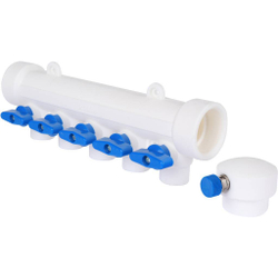 Коллекторы с воздухоотводчика KALDE 5 вых/красный