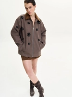 Парка FLOWER DEW, серый