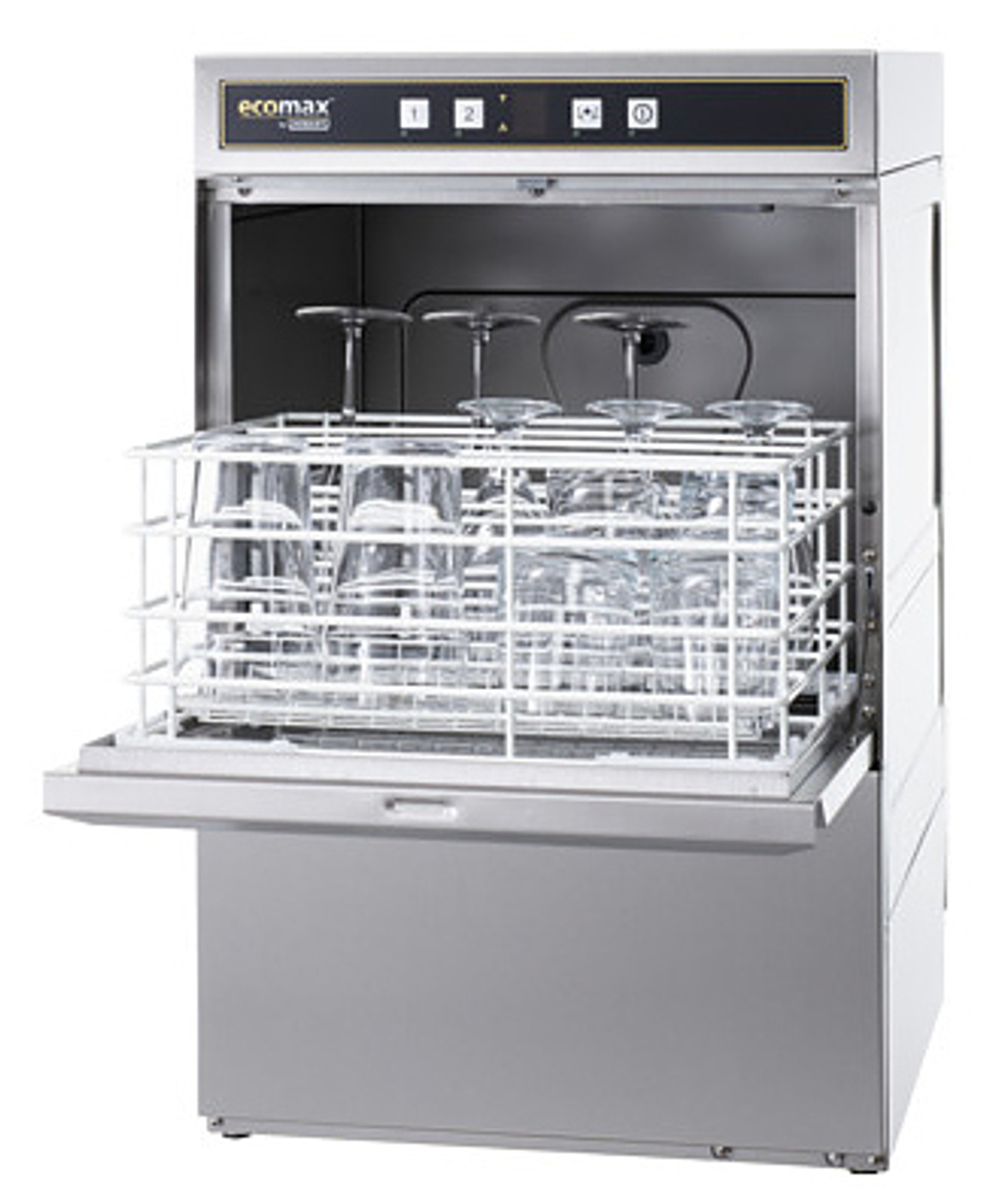 Посудомоечная машина с фронтальной загрузкой Hobart G404-10B с дозатором моющего средства