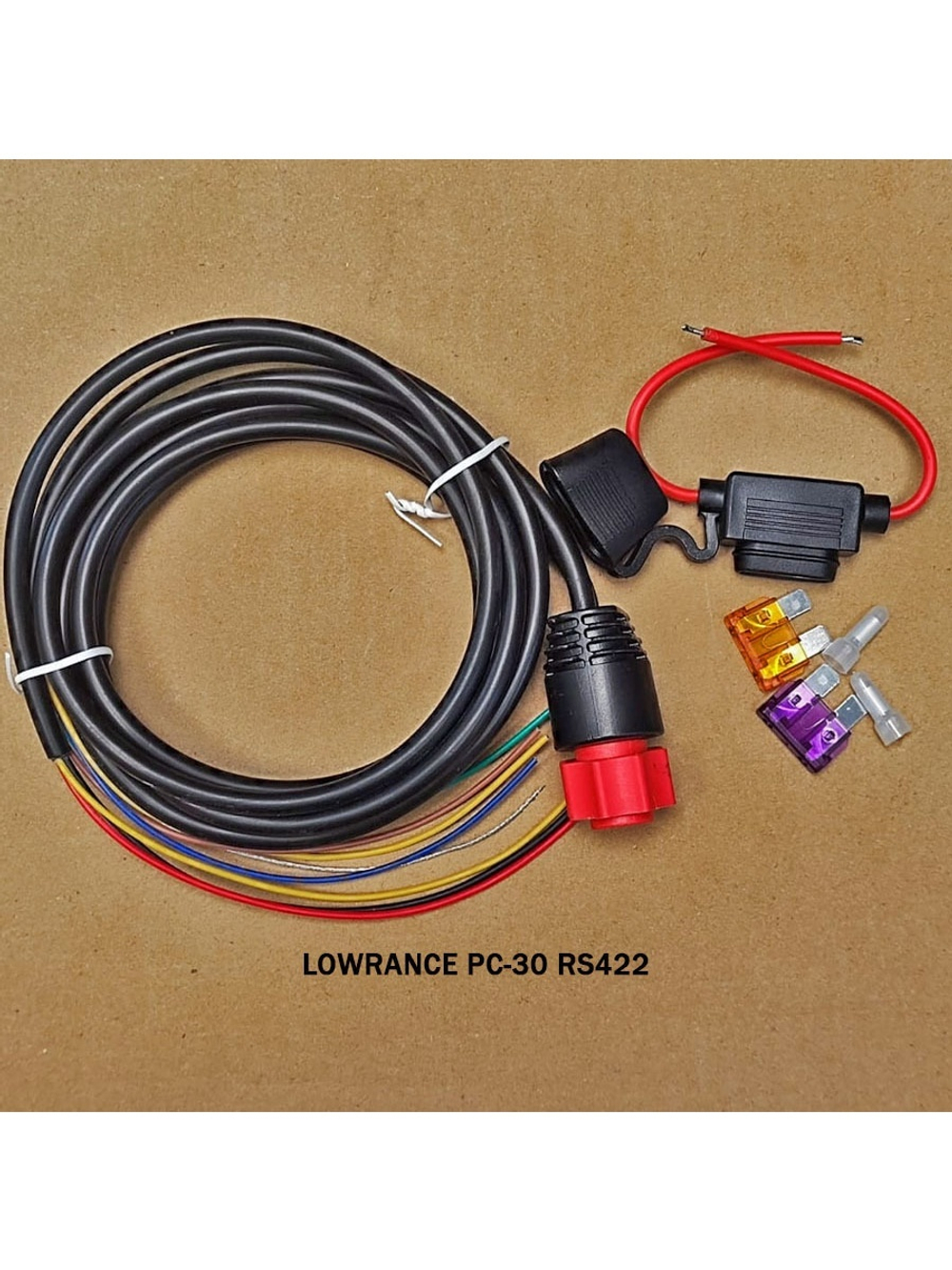 Кабель питания и передачи данных PC-30 RS422 для Lowrance HDS, Elite Ti / Ti2. Replacement 000-0127-49