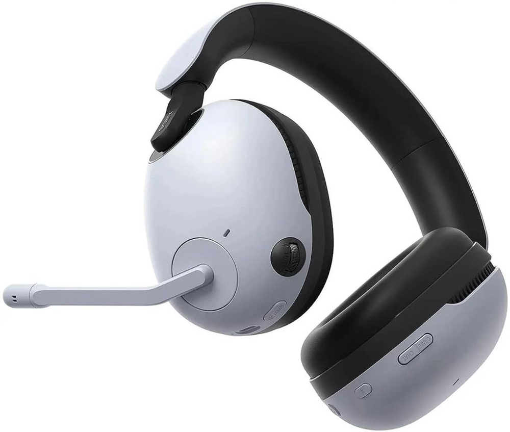 Наушники Sony INZONE H9, Bluetooth/USB Type-C, накладные, белый/черный [wh-g900n/w]
