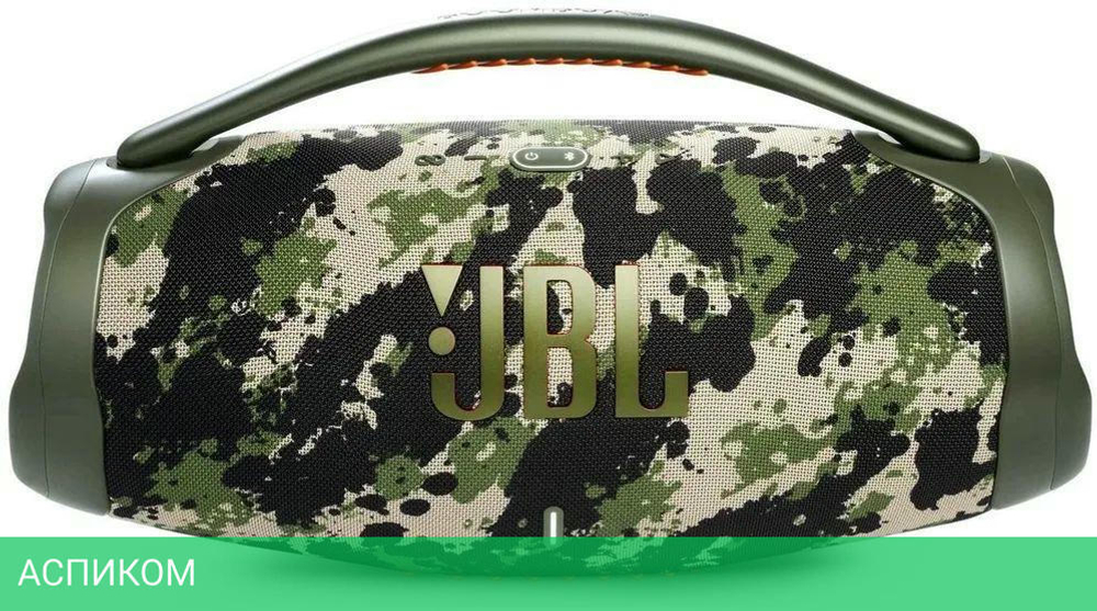 Портативная колонка JBL Boombox 3 камуфляж (JBLBOOMBOX3SQUADEP)