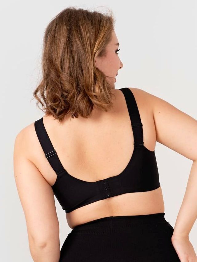 Бюстгальтер Бесшовный Макси Черный