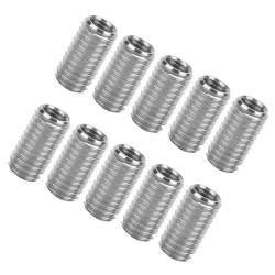 Резьбовые вставки 10шт внутренний M6*1.0 наружный M8*1.25 длина 15 мм