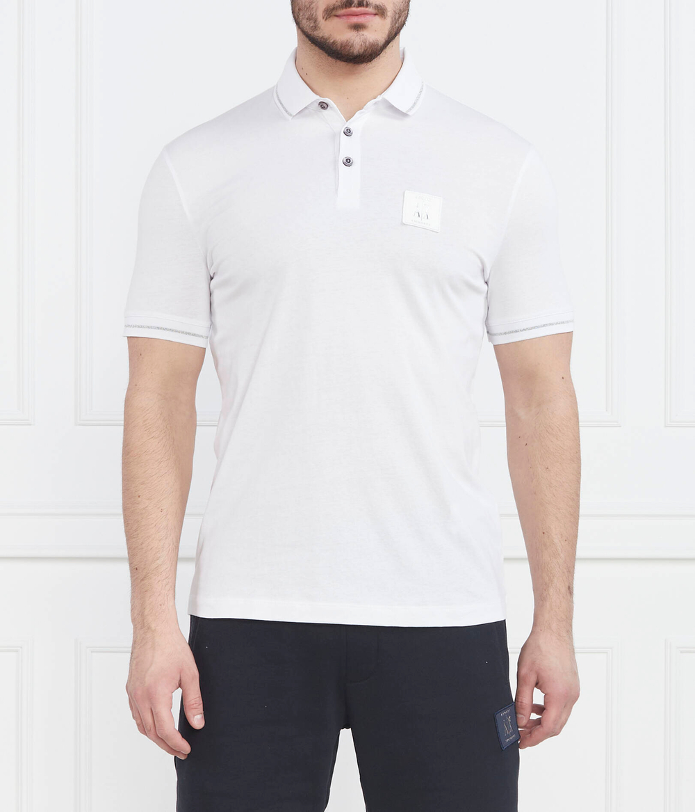 поло Armani Exchange - белый(8NZFPQ ZJH4Z)