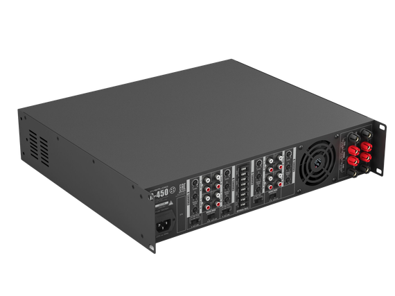 CVGAUDIO R-450 профессиональный низкоомный 4-х канальный усилитель