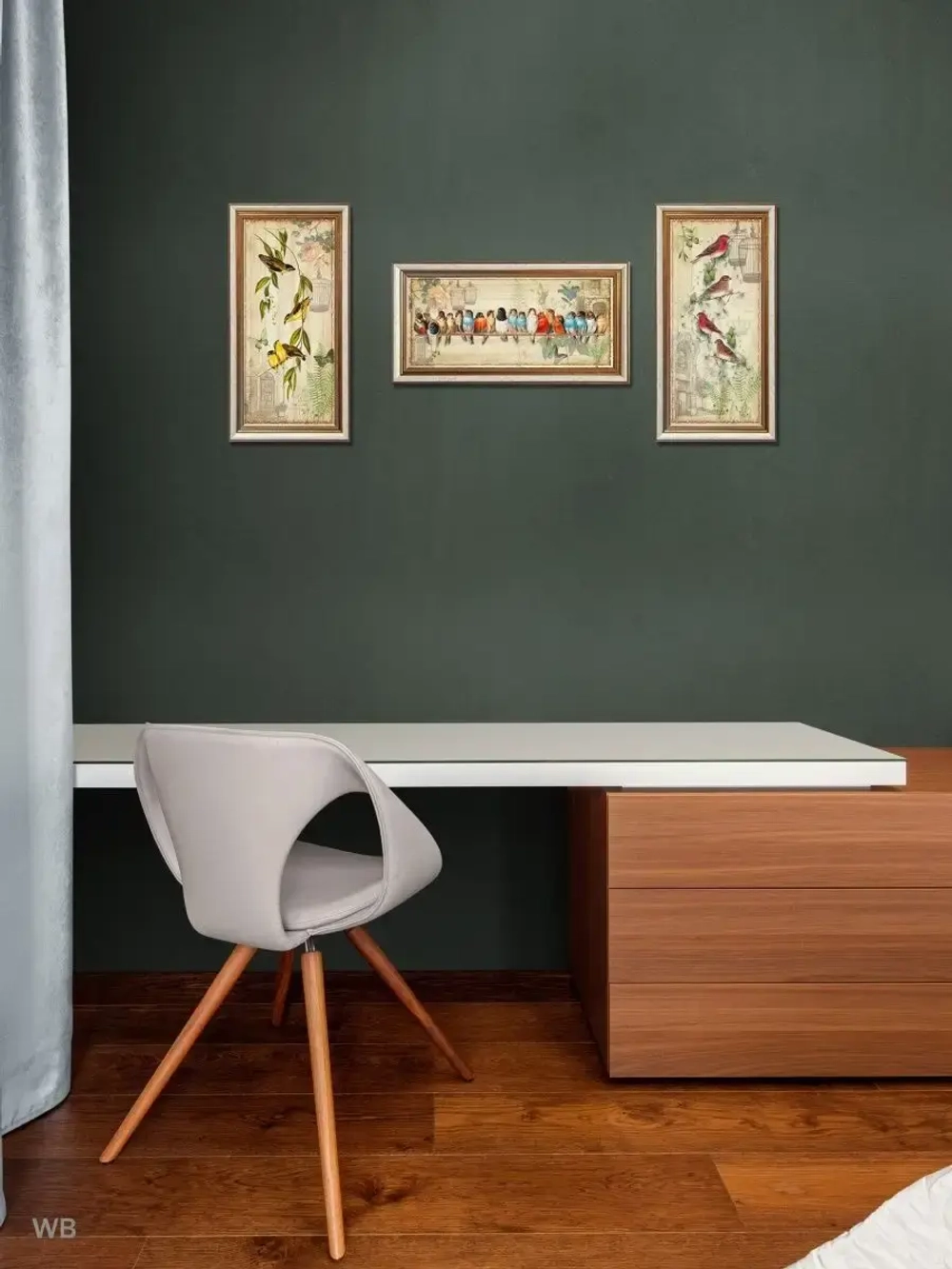 Картина на стену интерьерная на холсте 23х45см