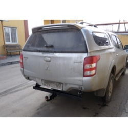 Фаркоп AvtoS MI 28 на Mitsubishi L200 2006-2015 (паспорт и сертификат в комплекте)(без электрики)