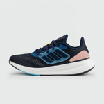 кроссовки Adidas Pureboost 22 Navy / White Wmns HQ1460