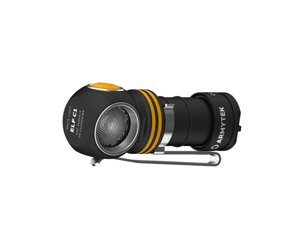 Мультифонарь светодиодный Armytek Elf C1 USB-C, 930 лм, теплый свет, аккумулятор