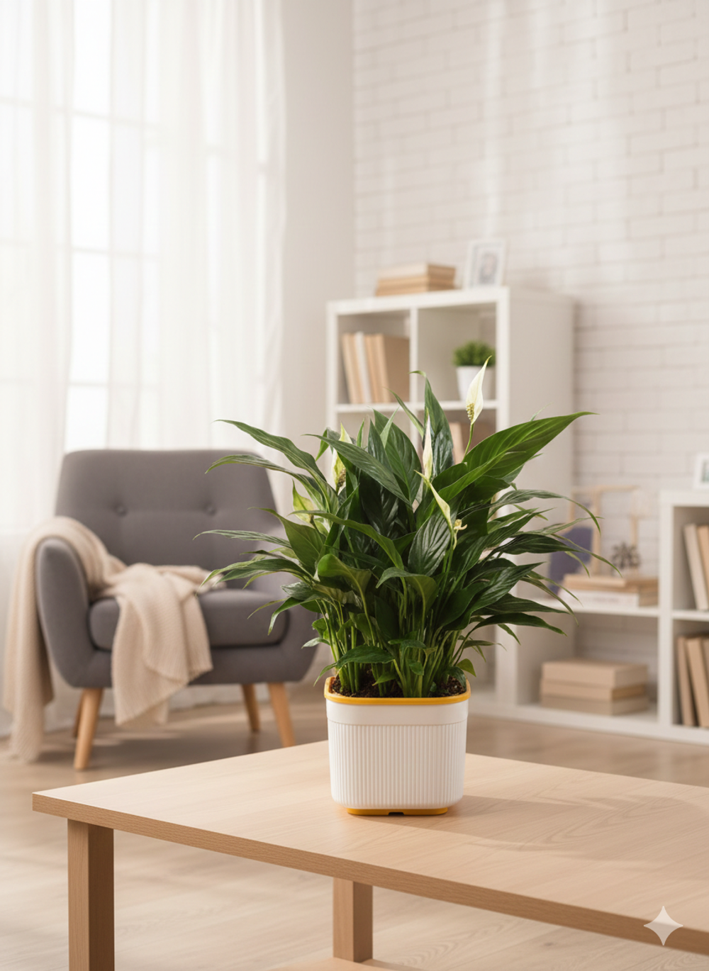 Спатифиллум Light Luxury Crown