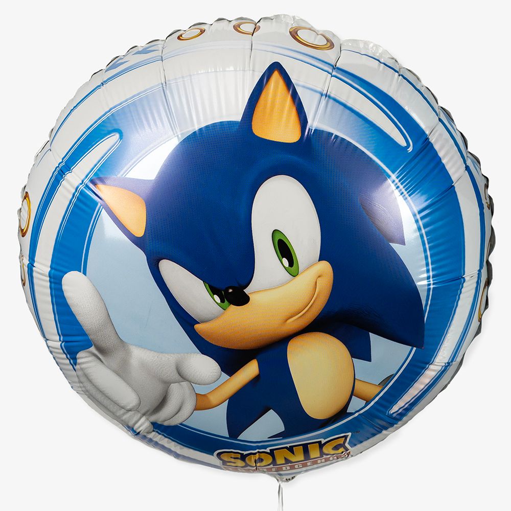 Шар (18''/46 см) Круг, Соник, 1 шт.