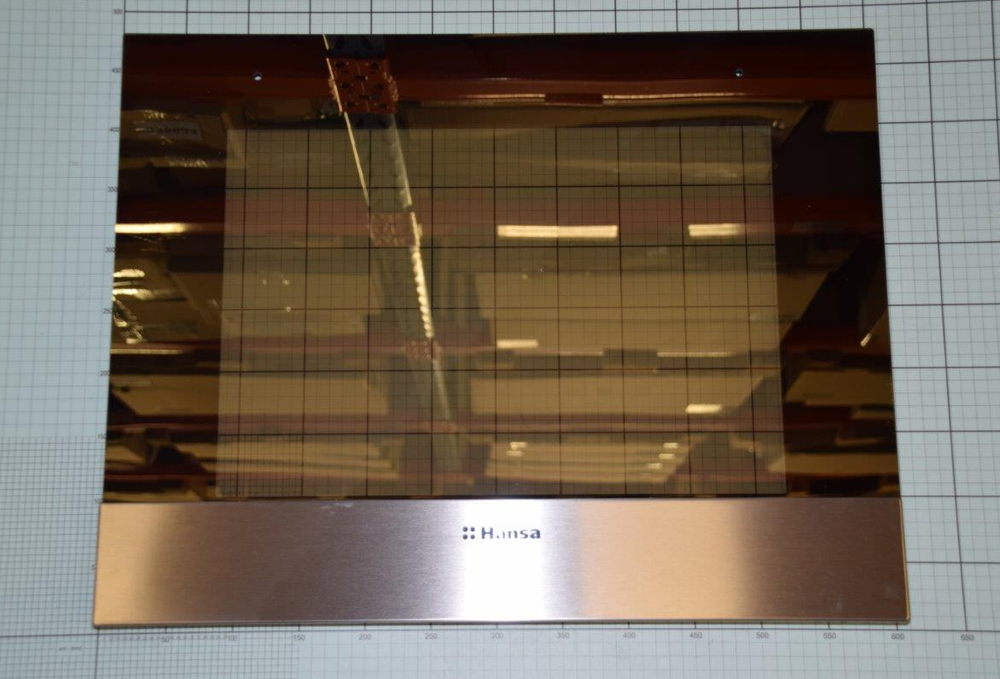 Стекло двери духовки Hansa (Ханса) внешнее - 9048314, 9046361