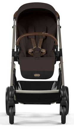 Коляска Cybex Balios S Lux TPE complete Cloud T Sepia Black 3 в 1 Chocolate Brown с дождевиками
