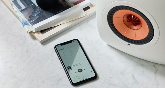 KEF LS50 Wireless II Sand Shell