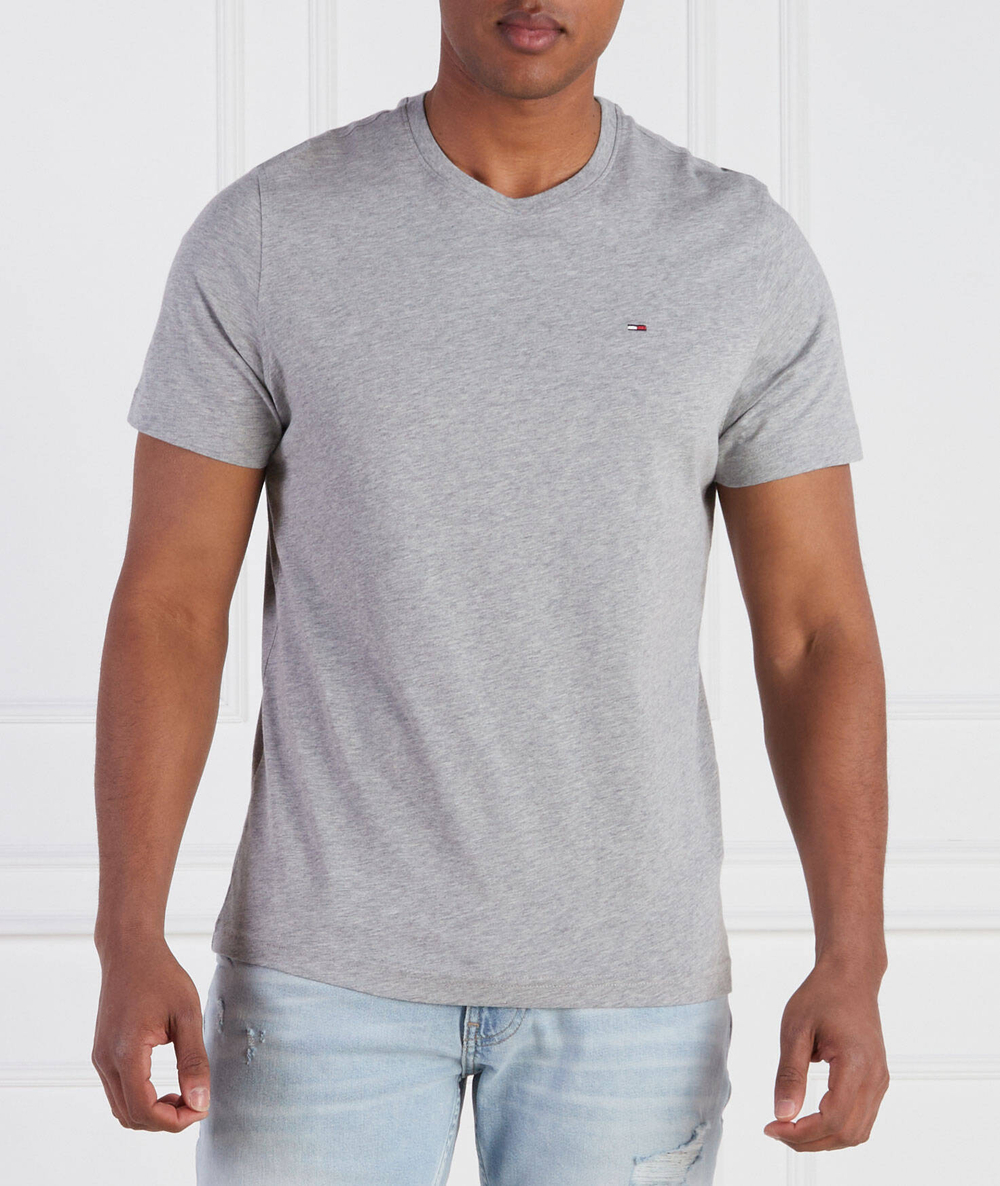 футболка tjm original jersey Tommy Jeans - серый(DM0DM04411)