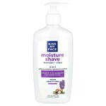 Kiss My Face, Moisture Shave, увлажняющее средство для бритья 4 в 1, лаванда и ши, 325 мл (11 жидк. унций)