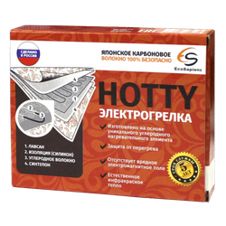 ЭЛЕКТРОГРЕЛКА HOTTY, 40*50, ХЛОПОК,  ECOSAPIENS