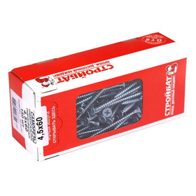 Саморезы универсальные 4,5x60 (белый цинк 150 шт)