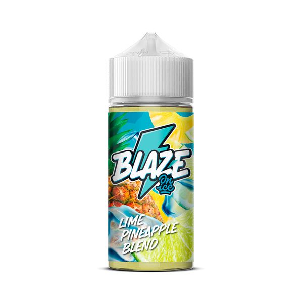 Купить Жидкость BLAZE - Lime Pineapple Blend On Ice 100 мл