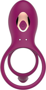 Сливовое эрекционное виброкольцо кольцо AN Germ