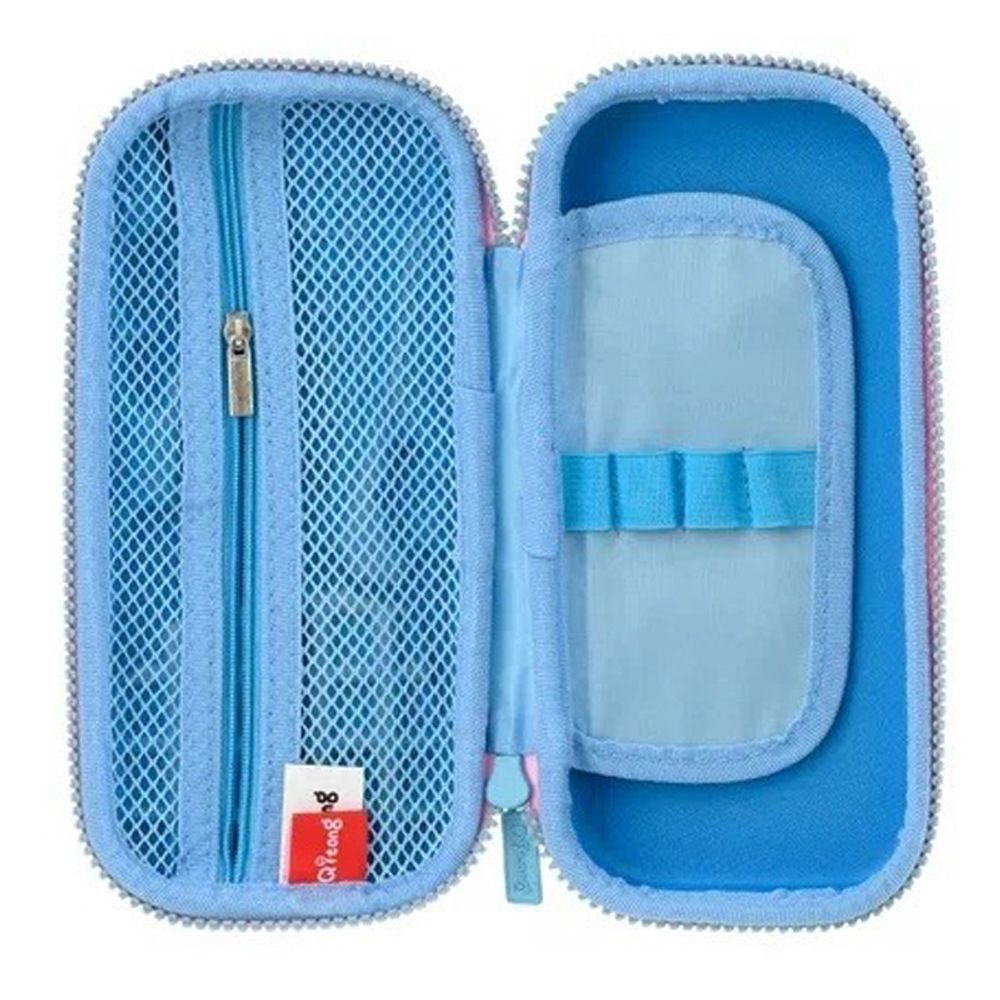 Пенал-футляр Qitong без наполнения, 22,5*10*3,5 см, серия "Yums", ЭВА, ассорти