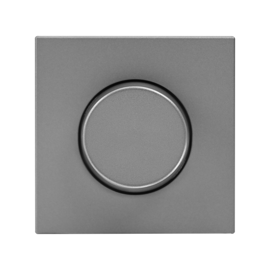 Светорегулятор поворотно-нажимной (диммер) ArtGallery LED RC 400Вт механизм алюм. SE GAL000323