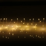 Гирлянда для дома 2,0 м 150 ламп LED «Мишура», IP-40, Теплый белый