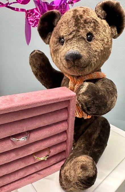 Кольцо-основа "Витое" с петелькой