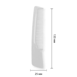 Расческа гребень (200 шт.) пластиковая в метал. пакете