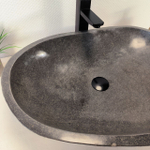 Раковина из речного камня RS-66037 63х47х16 из натурального камня