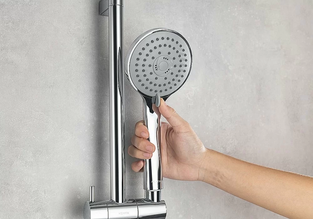 Душевая система Aquatek Вега AQ1074CR хром