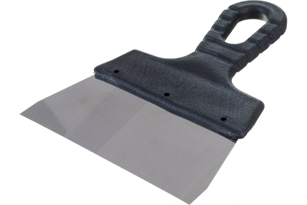 ШПАТЕЛЬ ФАСАДНЫЙ СИБРТЕХ НЕРЖ.СТАЛЬ 150ММ ПЛАСТМАС.РУЧКА 85436