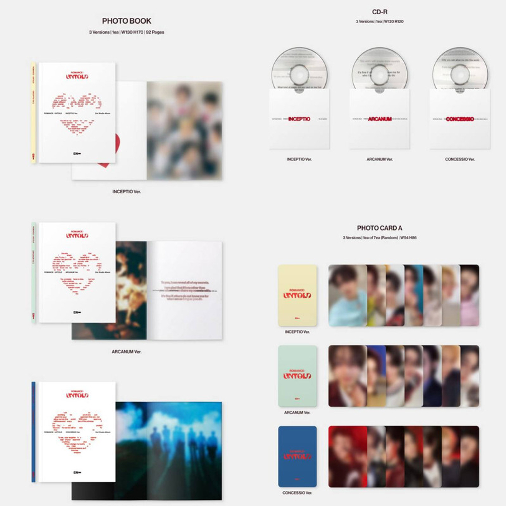 Альбом Enhypen ROMANCE : UNTOLD