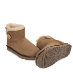 Угги Bailey Button Mini II Metallic Chestnut