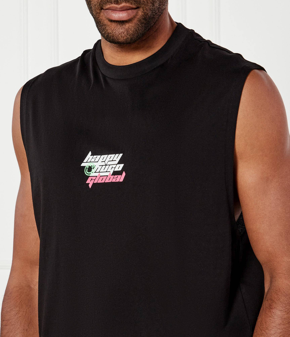 Майка Налькия Hugo Blue - черный(50536121)