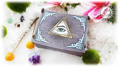 Шкатулка для таро "Всевидящее око"