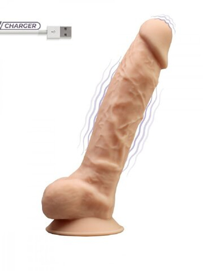 Вибростимулятор реалистик SileXD Model 1 8 телесный 20 см