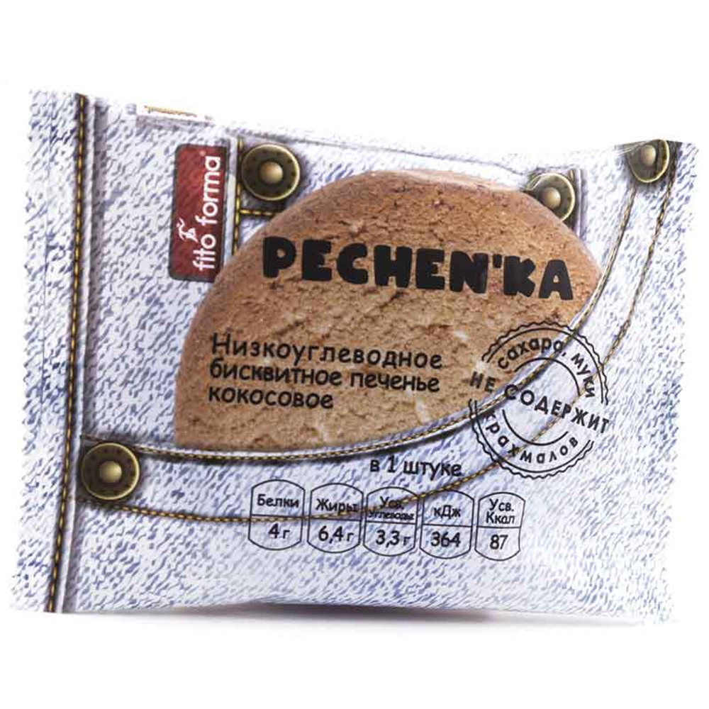Fito Forma Pechen'ka Низкоуглеводное бисквитное печенье (40 гр.)