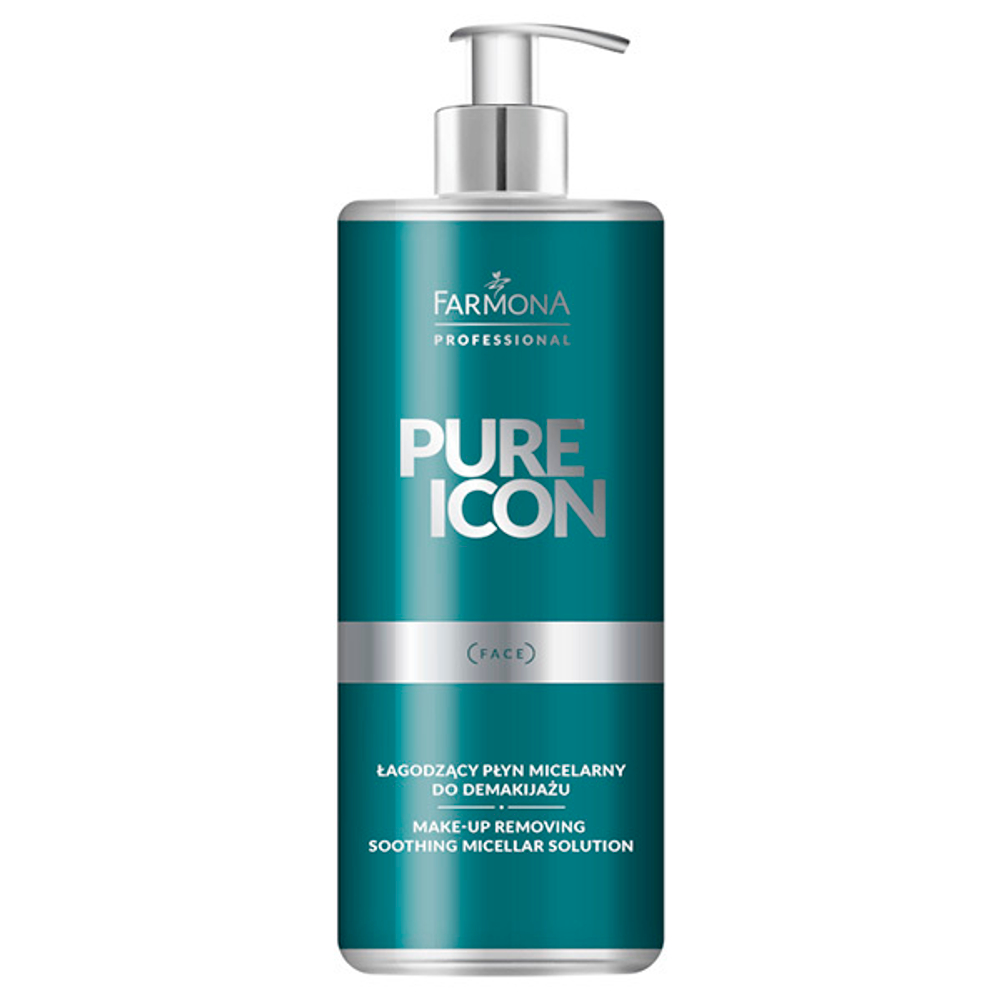 Успокаивающая мицеллярная жидкость Farmona Professional Pure Icon Make Up Removing Soothing Micellar Solution 500мл