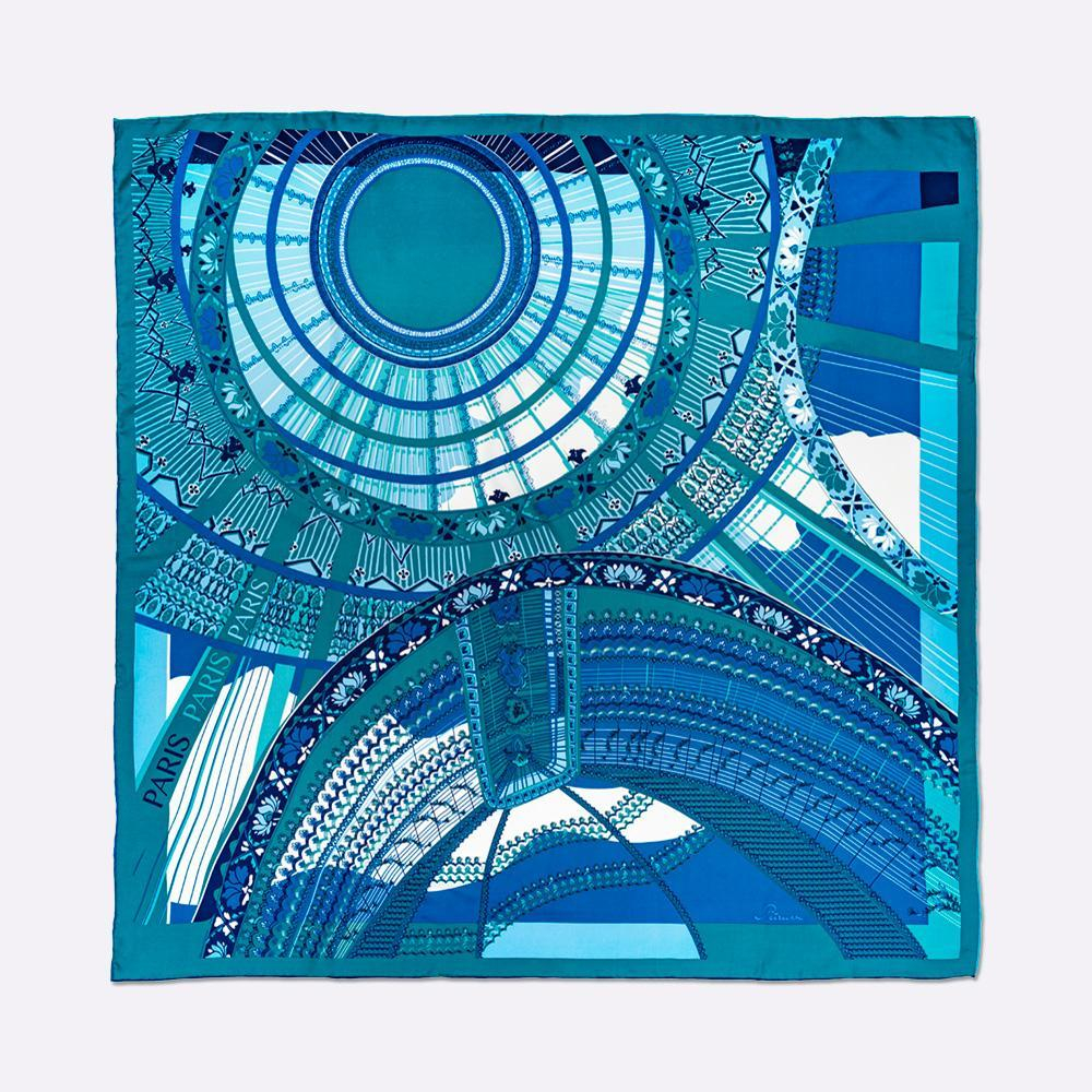 Платок 105х105 Petrusse Paris Emeraude