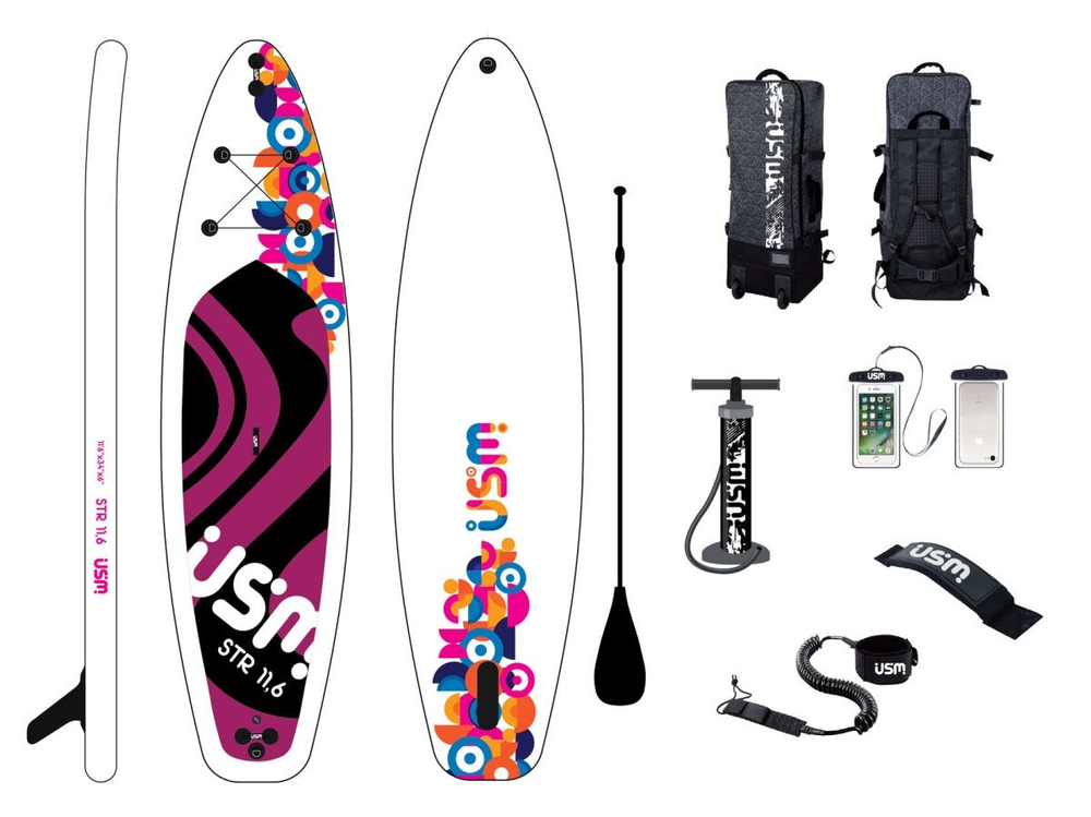 Доска SUP надувная Strength USM 11.6