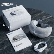 Массажер для глаз UNIX DePuff+ Grey