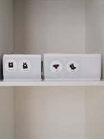 Наклейки для кармашков в детский сад. Для девочек