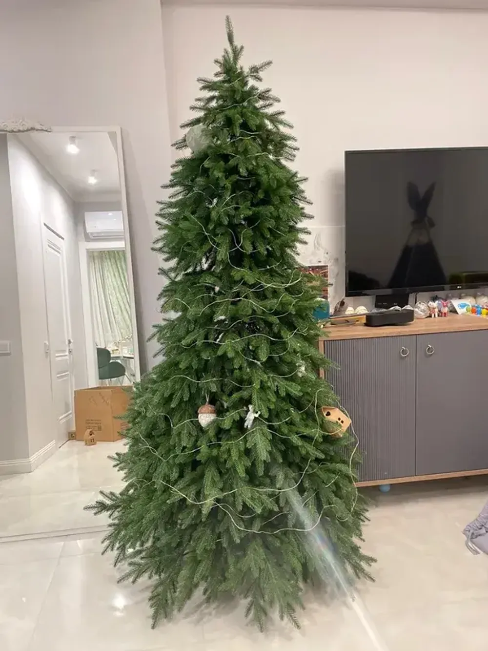 Ель искусственная «Моника» (Литая хвоя) 150 см / 1,5 м