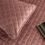 Велюровое покрывало ромб OVF019