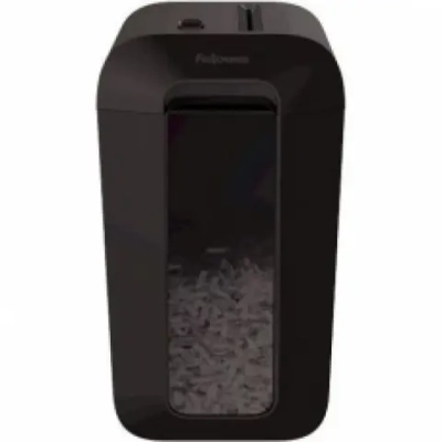 Шредер Fellowes PowerShred LX65 FS-44007(01), черный {DIN P-4, 4х37мм, 8 лст., 17 лтр., уничт.: скрепки,скобы,карты}
