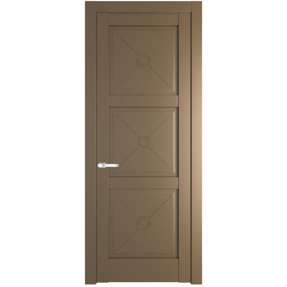 Фото межкомнатной двери эмаль Profil Doors 1.4.1PM перламутр золото глухая