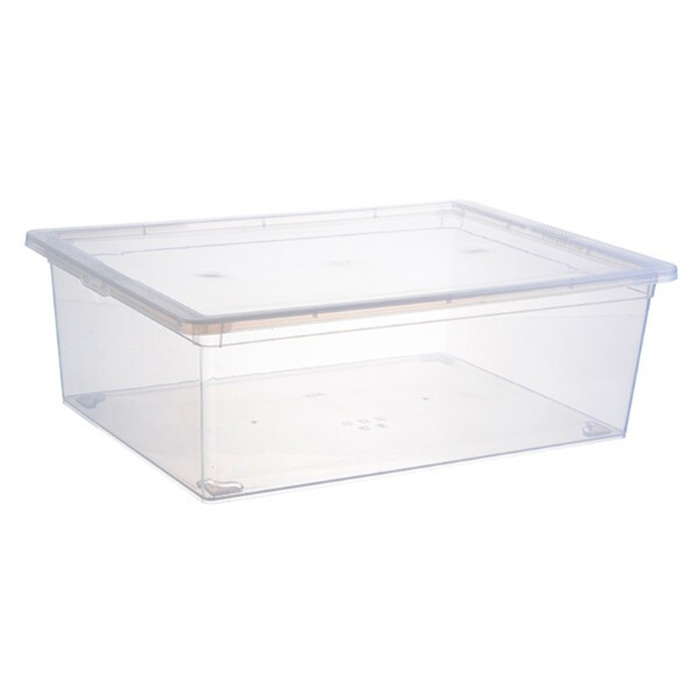 Ящик прозрачный 25л 530х370х180мм М2353