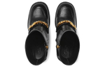 GUCCI Chain-detail Ankle Boots